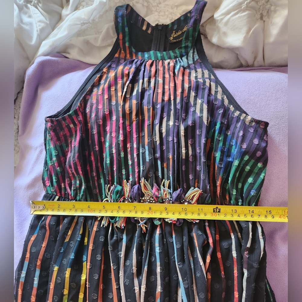 Geisha Designs (Anthropologie) Multi Color Maxi Dress - Picture 4 of 5